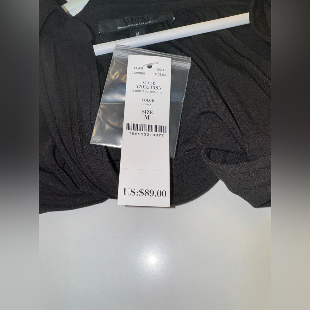 White House Black Market banded bottom top - Picture 8 of 11